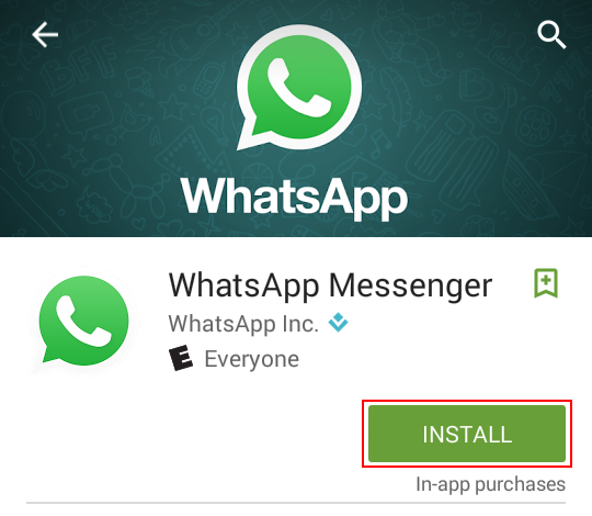 whatsapp download app install download free