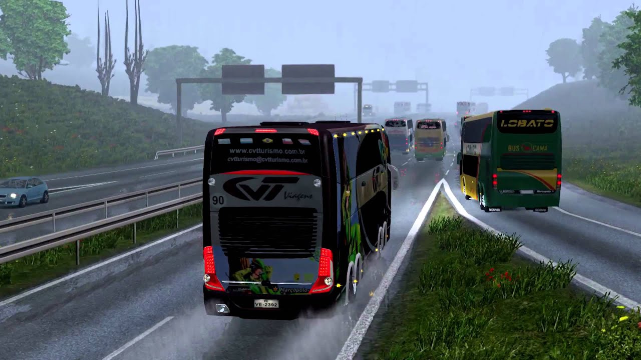Euro truck simulator 2 bus mod download for android